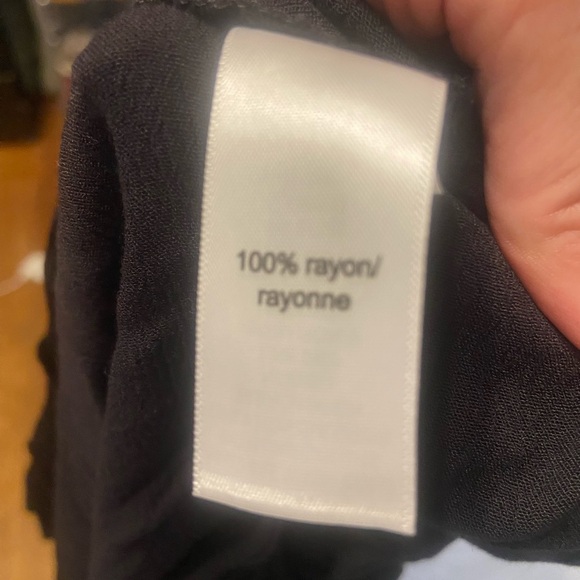 Maurice’s Black Sleeveless High Low  Blouse Size Small Nwt - Picture 5 of 5